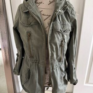Billabong Olive Green Jacket women’s Large